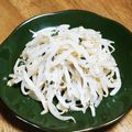 和☆2049's cooksnap of when they made もやしのマヨ醤油茶漬け和え.