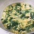クック01CGYM☆'s cooksnap of when they made 鶏ガラの粉のたまごスープ.