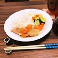 ピング〜's cooksnap of when they made お酢でさっぱり♪豚バラ肉と根菜のコロ煮.