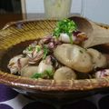 ダイナマイト漆黒's cooksnap of when they made 小いか（ヒイカ）と里芋の煮物.