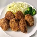 わかきゃおりん's cooksnap of when they made お肉屋さんのメンチカツ♥.