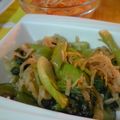 yusukes's cooksnap of when they made 切干し大根と小松菜の炒め煮.