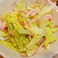 しんにし's cooksnap of when they made お弁当にあと一品！キャベツとハムのナムル.