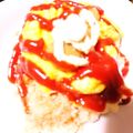 もものkitchen's cooksnap of when they made ハントンライス.