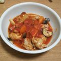 Avanti20's cooksnap of when they made 鶏モモ肉と茄子のトマト煮込み.