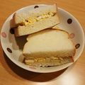 chiko87's cooksnap of when they made 絶品追求ふわふわ卵サンドイッチ｡:°ஐ♡.