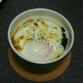 はらみの's cooksnap of when they made カマンベールチーズとほうれん草のココット.