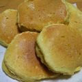 まゆ◎しょしんしゃ♪'s cooksnap of when they made 豆腐でふわふわ♪秤なしのパンケーキ☆.