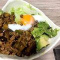 クック88OPFH☆'s cooksnap of when they made ナスと挽肉のカフェ風★どんぶり.