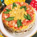 ゆりまる121's cooksnap of when they made 大好物☆ちらし寿司☆押し寿司ケーキ☆.
