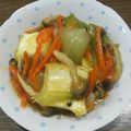 turikana's cooksnap of when they made 柔らか厚揚げのチンゲン菜あんかけ煮.