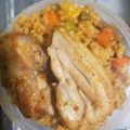 クッキングホチョ's cooksnap of when they made 炊飯器で作る☆スパイシージャンバラヤ.