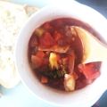 怪盗うー's cooksnap of when they made トマト缶で具だくさんのミネストローネ.