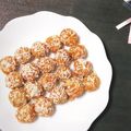 Campanilla's cooksnap of when they made トルコのお菓子☆にんじんのスノーボール.