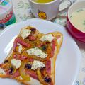 うたかた。's cooksnap of when they made 簡単♪タルトフランベ風トースト.