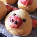 クックogamoe's cooksnap of when they made ♡白い子ブタパン♡.