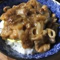 ma213ko116's cooksnap of when they made 時短♡やわらか！豚の生姜焼き丼♡.