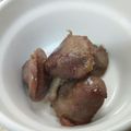 10000kcal's cooksnap of when they made 超安超早　５分で砂肝甘辛焼き.