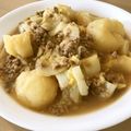 クックTopMfld's cooksnap of when they made ひき肉とじゃがいものほっこり味噌煮♪.