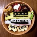 ぴぃころもち's cooksnap of when they made 新幹線キャラ弁♡遠足や運動会にも♪♪.