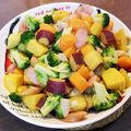 ママうさこ's cooksnap of when they made さつま芋とブロッコリーのホットサラダ.