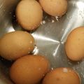 貞子ちゃん's cooksnap of when they made 茹で卵の基本.