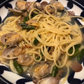 花花里's cooksnap of when they made めちゃ旨！あさりの酒蒸しパスタ！！.