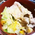 ピピピーちゃん's cooksnap of when they made 簡単★豚しゃぶのゴマだれ温野菜サラダ♬.
