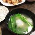 ☆☆子's cooksnap of when they made かぶの味噌汁.