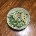 かよばぁ's cooksnap of when they made レンコンと水菜とツナのサラダ.