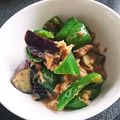 キャラメルさん's cooksnap of when they made なすとピーマンの肉味噌炒め.