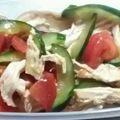 のえもゆ's cooksnap of when they made 鶏胸肉の夏サラダ【男の簡単サラダ】.