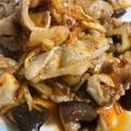 クック1NL30X☆'s cooksnap of when they made かんたんお惣菜☆豚と椎茸のキムチ炒め.