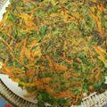 おうちゃん母さん's cooksnap of when they made 全粒粉のニラチヂミ。.