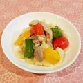 Richland☆Y's cooksnap of when they made 彩り☆後がけアレンジ☆低糖質塩野菜炒め.