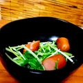 ＊あんずあん＊'s cooksnap of when they made ハム＆水菜炒め：冷凍お弁当野菜おかず.