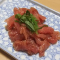 きらり流れ星's cooksnap of when they made パックの中全部使い！マグロ中落ち中華和え.