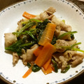 yukko2810's cooksnap of when they made 豚とほうれん草の甘辛いため.