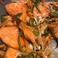 ゆきにな's cooksnap of when they made 野菜を食べる！フライパン１つで鮭の南蛮漬.