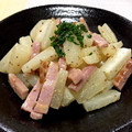 フジぽん's cooksnap of when they made 焼き大根とベーコンの粒マス炒め＊.
