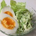 noriko912's cooksnap of when they made キャベツと卵のごまマヨデリ風サラダ.
