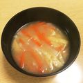 take♪aki♪'s cooksnap of when they made 優しい味♫大根と人参のお味噌汁.