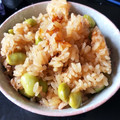 アジノリ's cooksnap of when they made 超簡単！ツナと枝豆の炊き込みご飯.