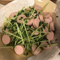 mkmrkm0804's cooksnap of when they made 豆苗と魚肉ソーセージのサっと煮.