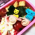 まさむにゃ。's cooksnap of when they made くるくるハムチーズ.