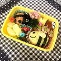 カニゆき's cooksnap of when they made キャラ弁♡てんとう虫とミツバチの春弁♪♪.