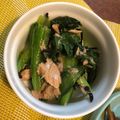 ♪でこ♪'s cooksnap of when they made 小松菜ツナの塩コンブ和え.