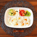 ちゃぴ♥'s cooksnap of when they made 離乳食＊鮭とｷｬﾍﾞﾂの和風粥.