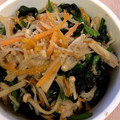 katze37's cooksnap of when they made ほうれん草とエノキの炒め物.
