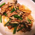 やぶの嫁's cooksnap of when they made パッパッと出来る~厚揚げと豚肉の中華炒め.